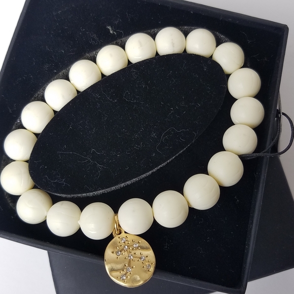 BCBG MAXAZARIA BRACELET AQUARIUS STRETCH CORD - Picture 1 of 4